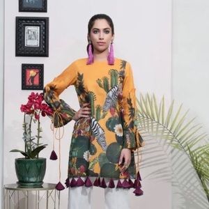 Pakistani Designer Arjumandbano Kurta Kurti